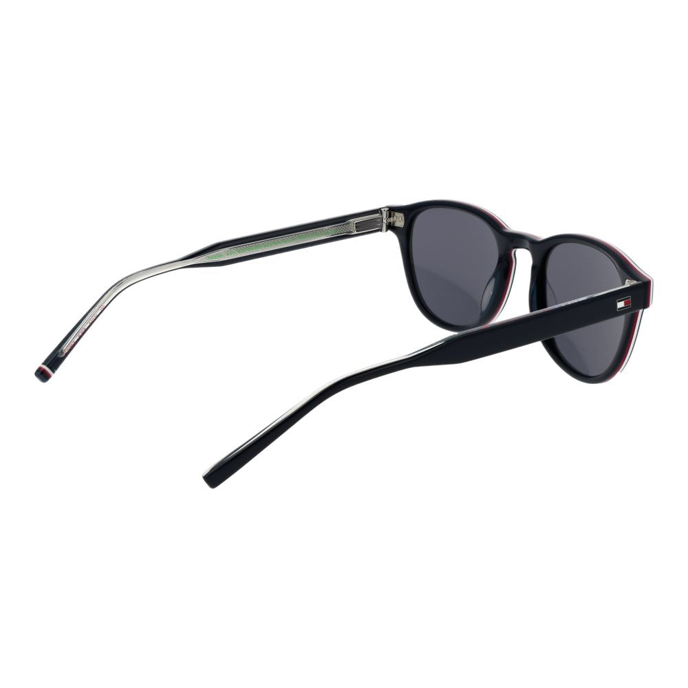 Tommy Hilfiger Blaue Acetat-Sonnenbrille