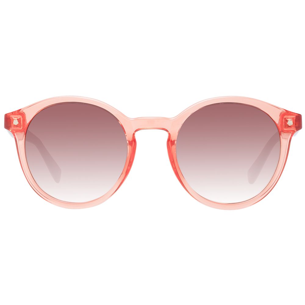 Ted Baker Pinkfarbene TR90 Sonnenbrille