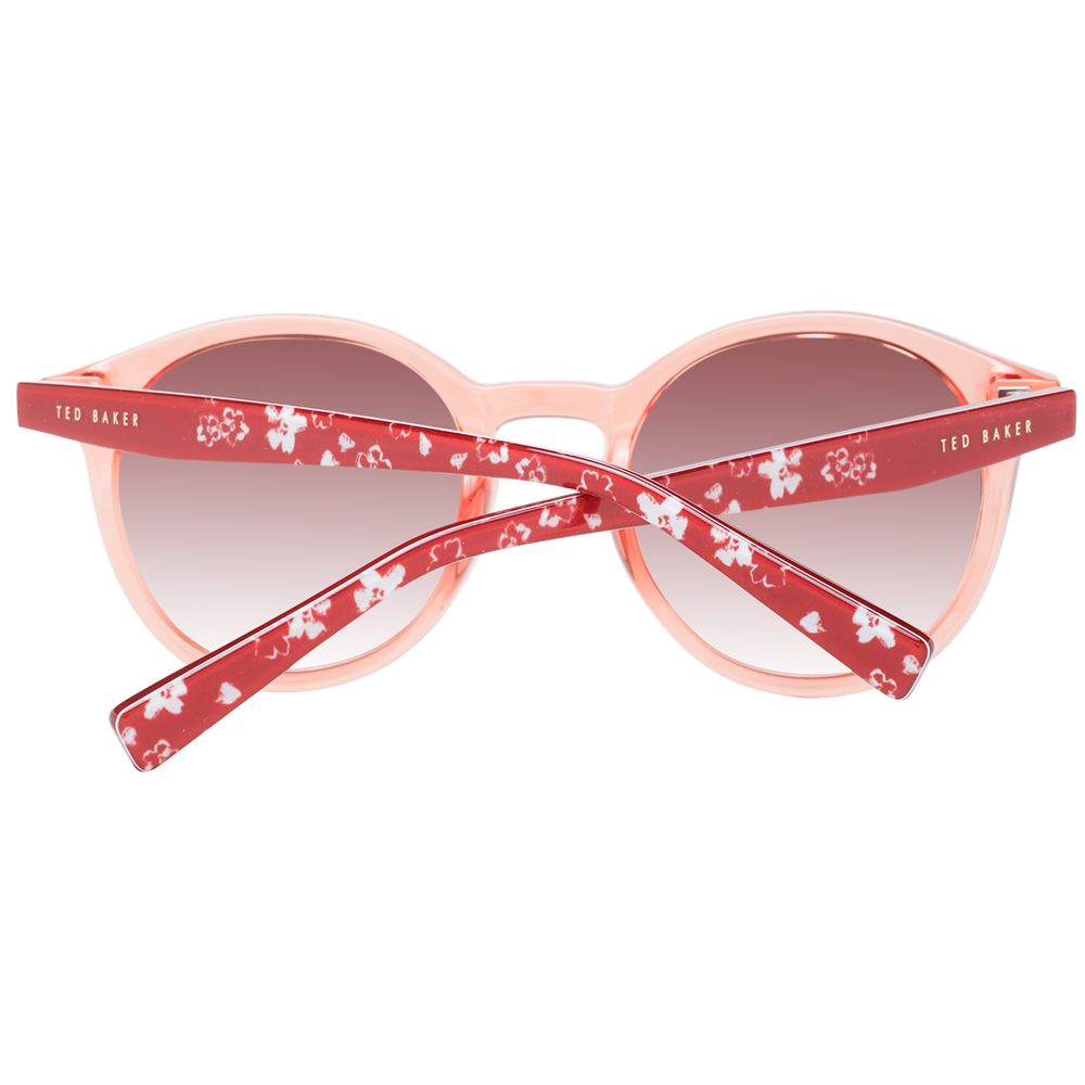 Ted Baker Pinkfarbene TR90 Sonnenbrille