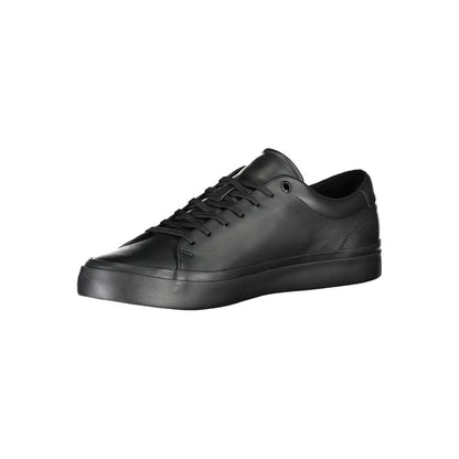 Tommy Hilfiger – Schwarze Polyester-Sneaker