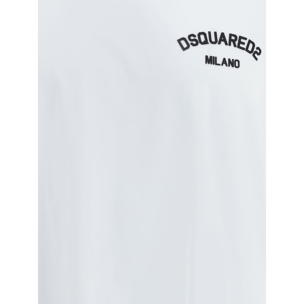 Dsquared² Weißes Baumwoll-T-Shirt