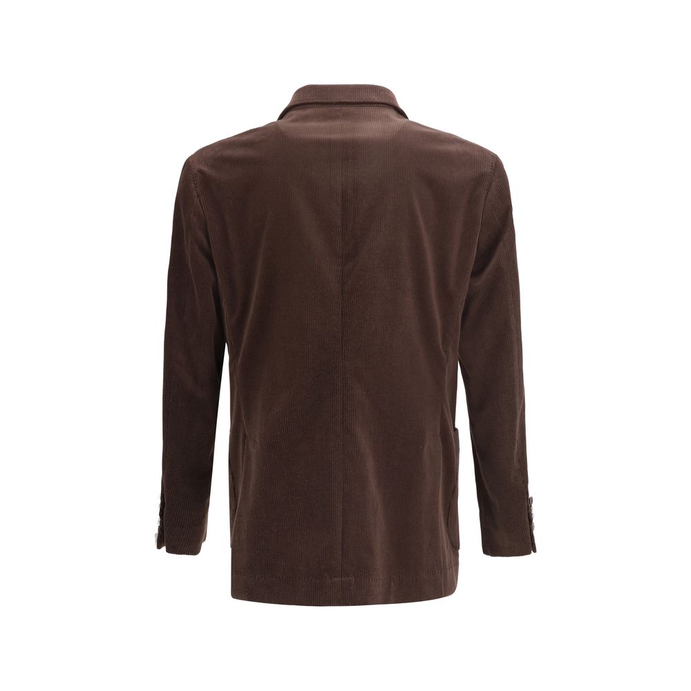 Brunello Cucinelli Samt-Blazerjacke