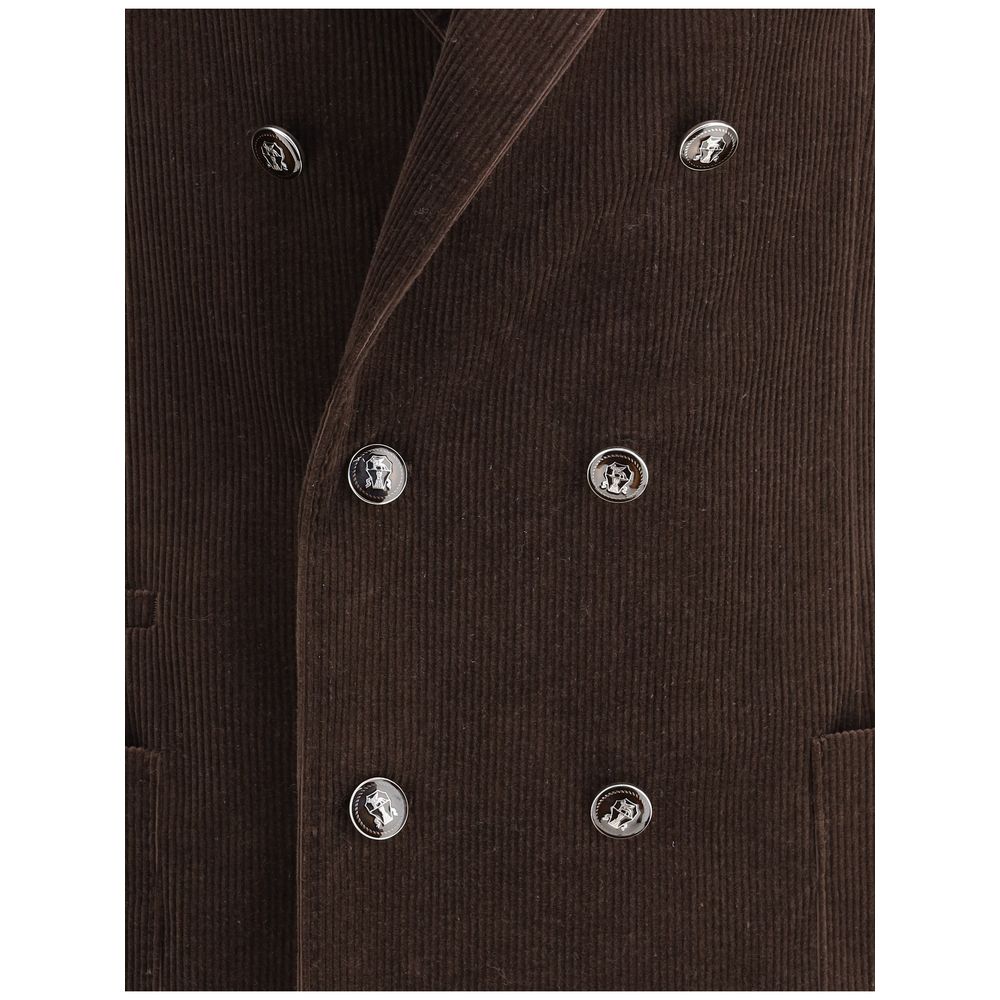 Brunello Cucinelli Samt-Blazerjacke