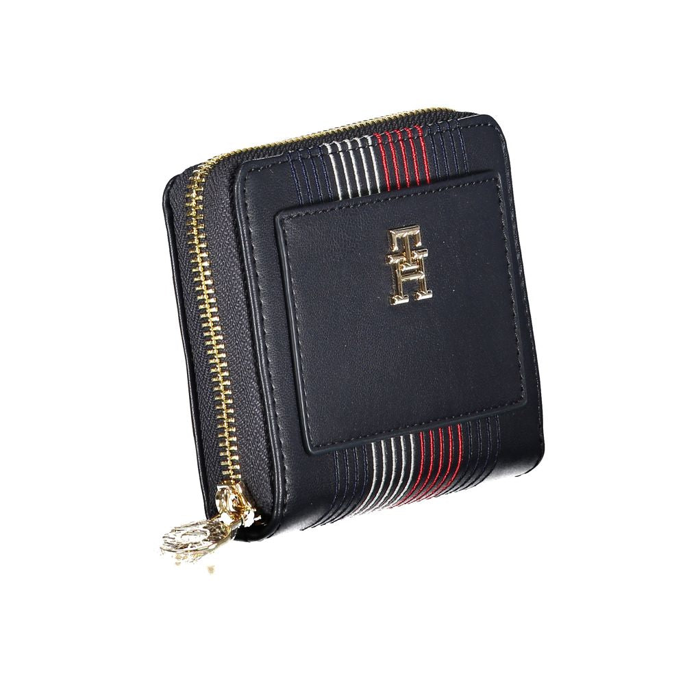 Tommy Hilfiger – Blaue Polyethylen-Geldbörse