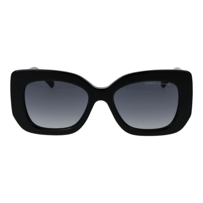 Tommy Hilfiger Schwarze Acetat-Sonnenbrille