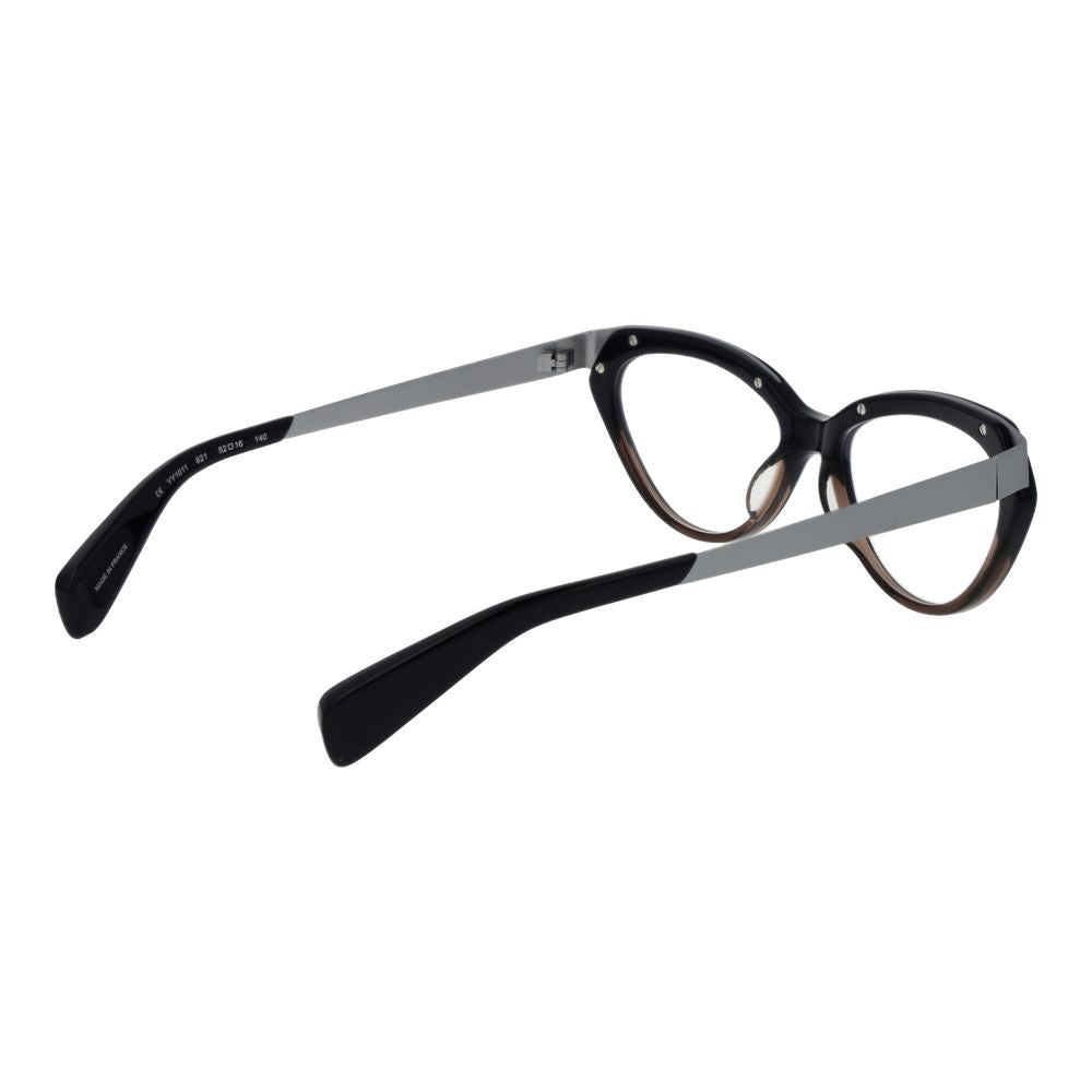 Yohji Yamamoto, schwarzes Unisex-Brillengestell