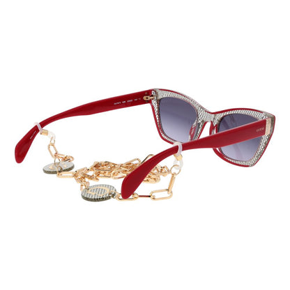 Guess – Rote Sonnenbrille aus Kunststoff