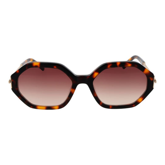 Sandro Braune Acetat-Sonnenbrille