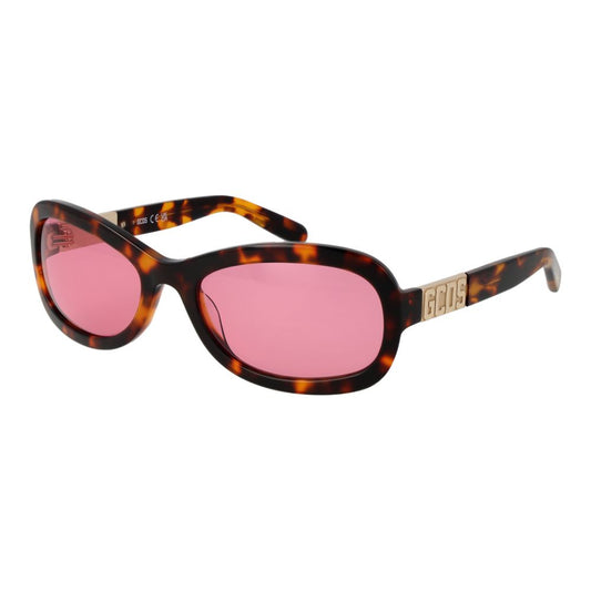 GCDS Braune Unisex-Sonnenbrille