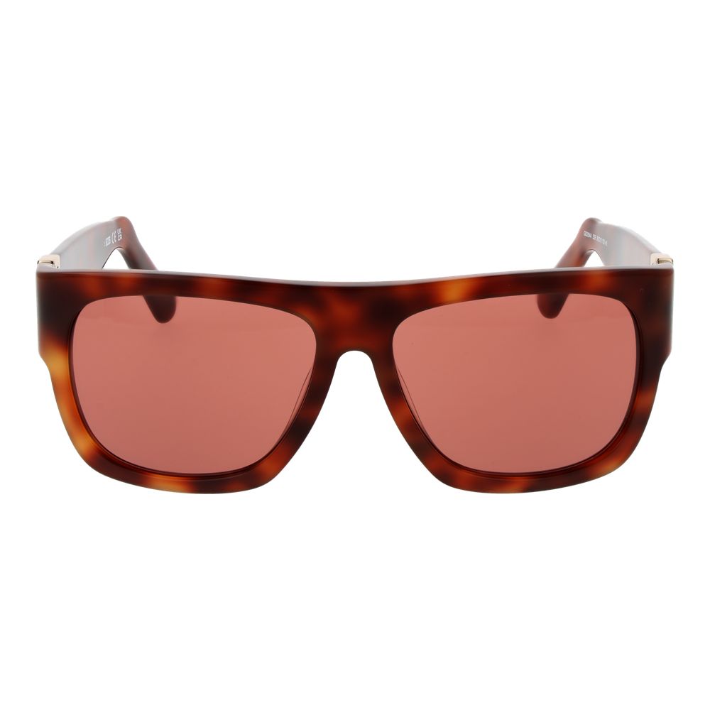 GCDS Braune Unisex-Sonnenbrille