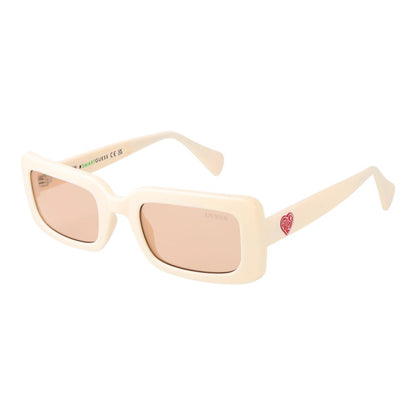 Guess – Beige Unisex-Sonnenbrille