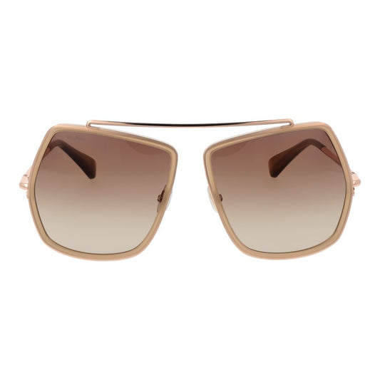 Max Mara Beige Damen Sonnenbrille