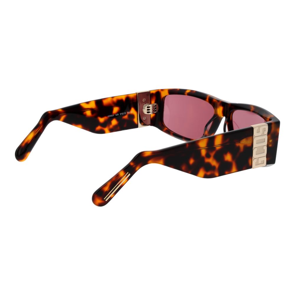 GCDS Braune Unisex-Sonnenbrille