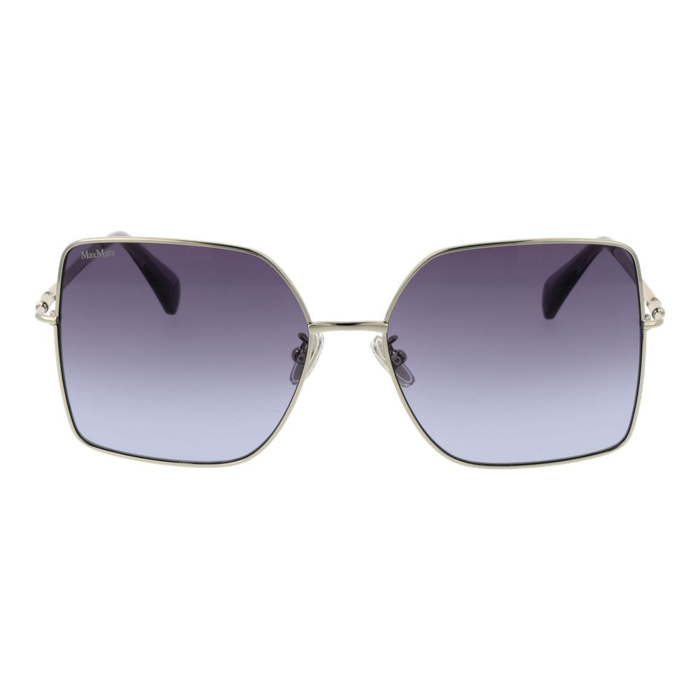 Max Mara Silberne Damen-Sonnenbrille