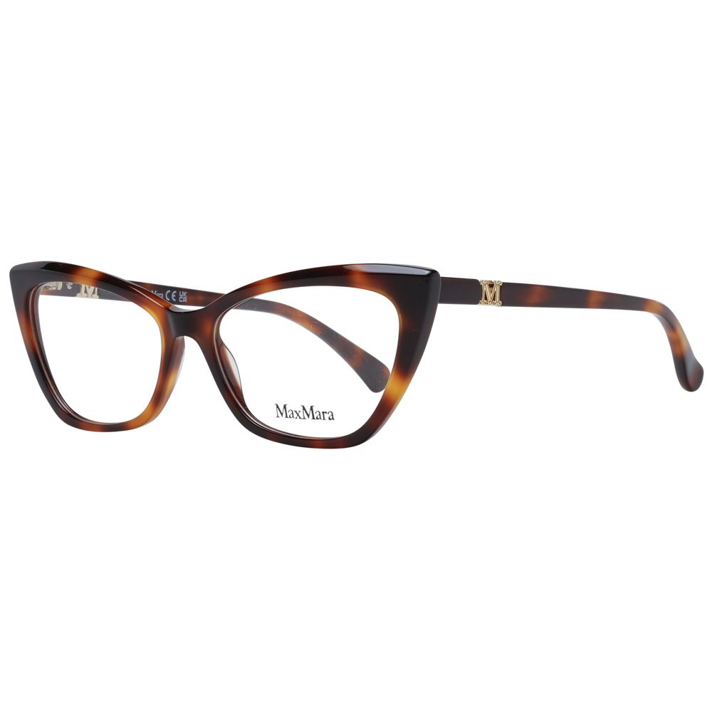 Max Mara Braune Damen-Brillenfassung