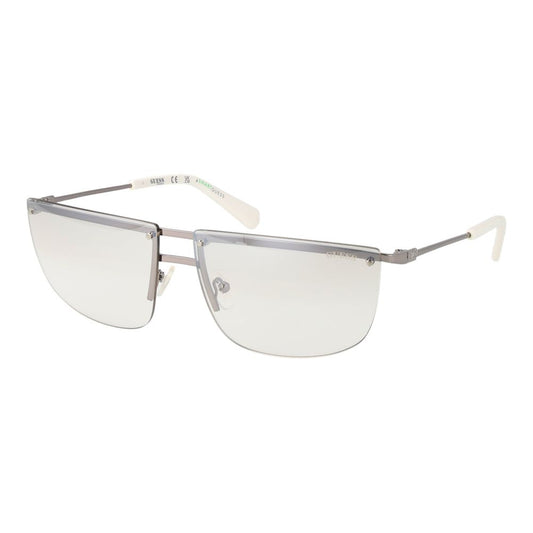 Guess Sonnenbrille mit silberfarbenem Metallgestell