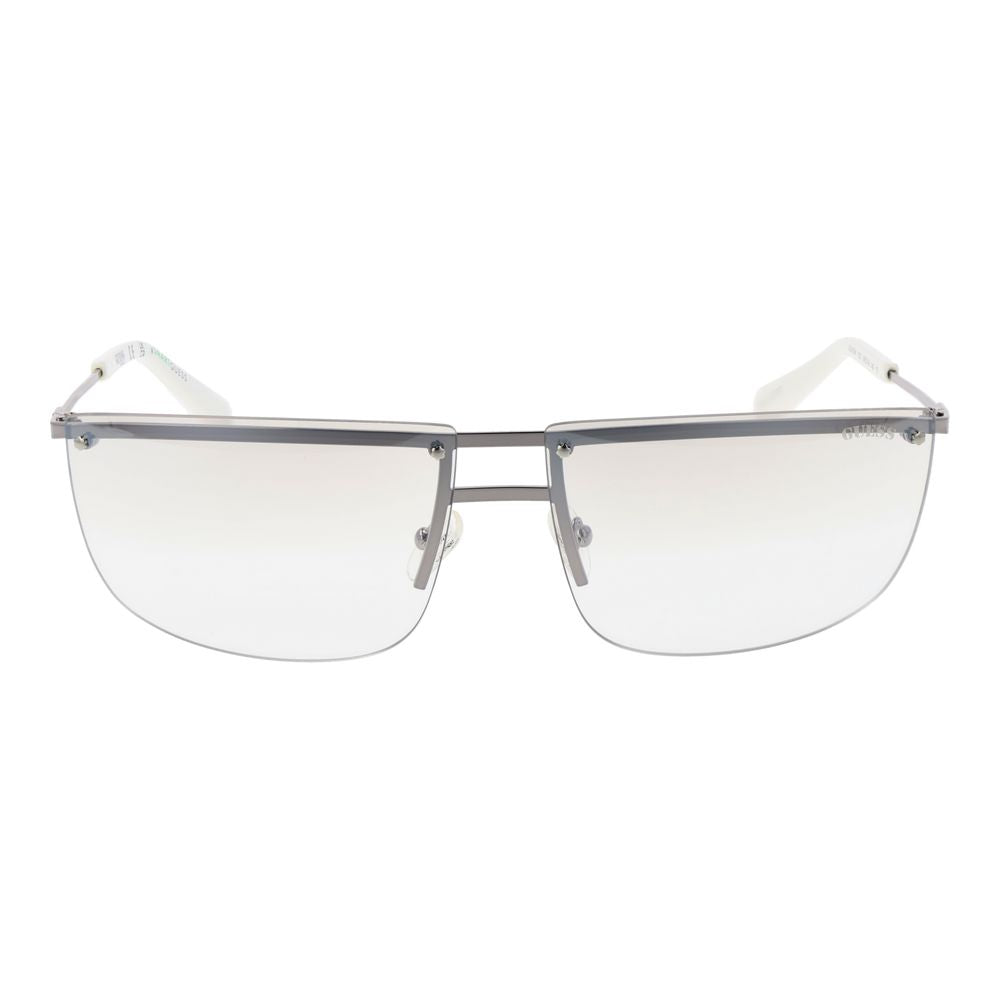 Guess Sonnenbrille mit silberfarbenem Metallgestell