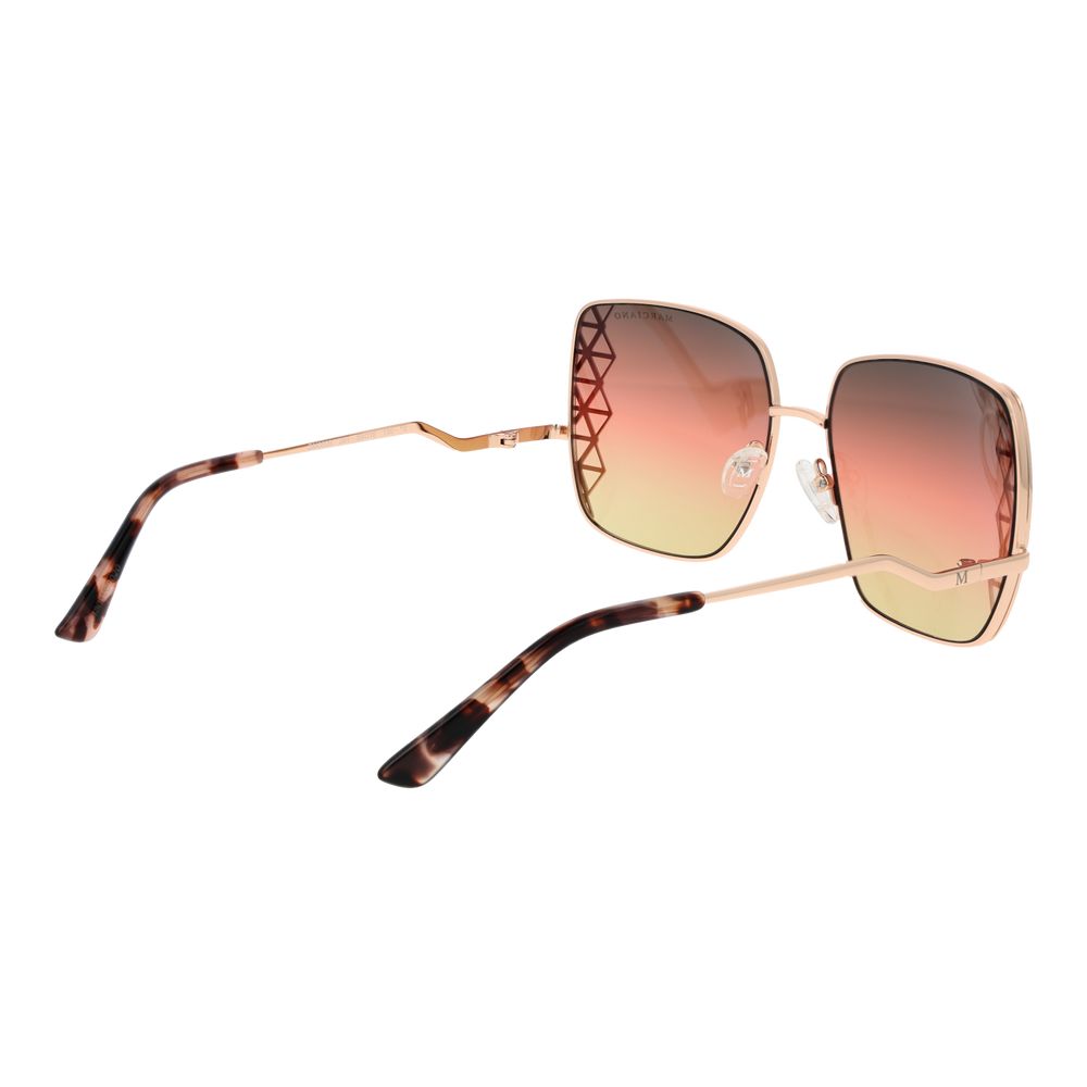 Marciano by Guess – Roségoldfarbene Sonnenbrille für Damen