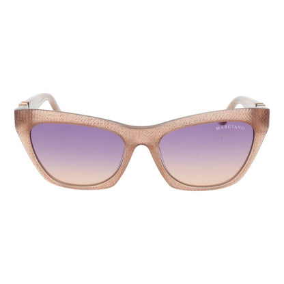 Marciano by Guess Beige Damen Sonnenbrille