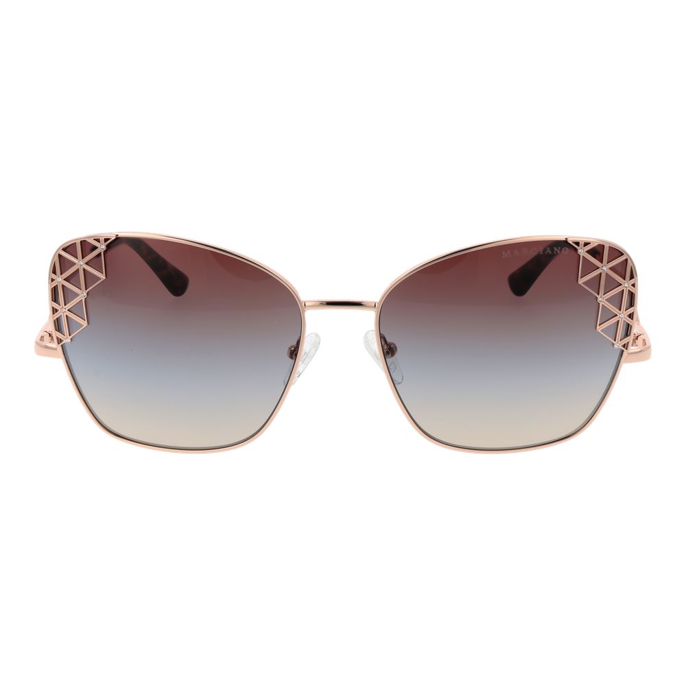 Marciano by Guess – Roségoldfarbene Sonnenbrille für Damen