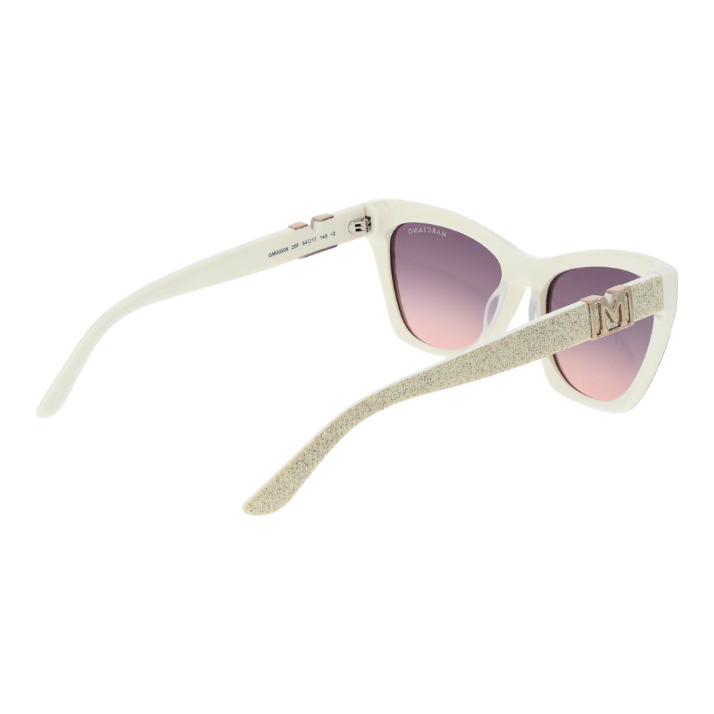 Marciano by Guess Cremefarbene Damen-Sonnenbrille