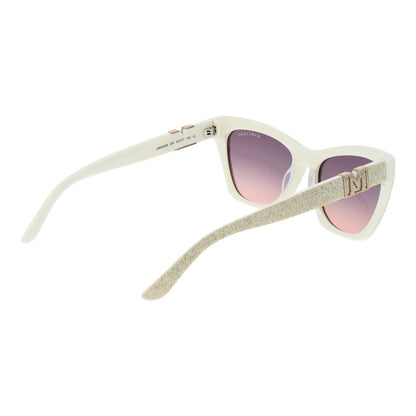 Marciano by Guess Cremefarbene Damen-Sonnenbrille