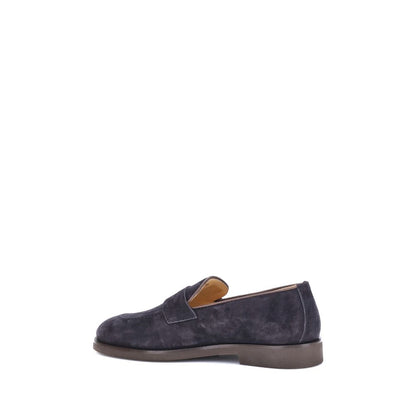 Brunello Cucinelli Blaue Slipper aus Gummi