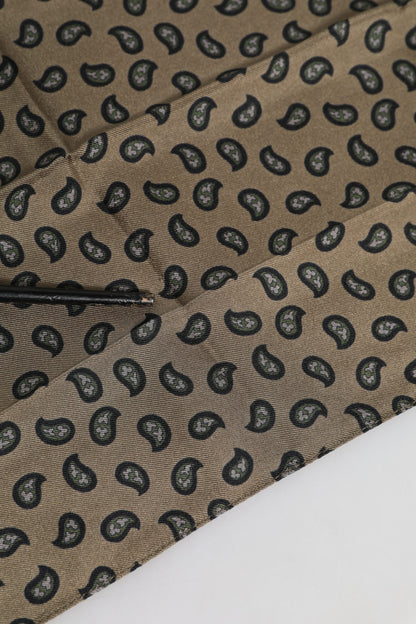 Dolce &amp; Gabbana Braun bedruckter Halswärmer Herren Foulardschal