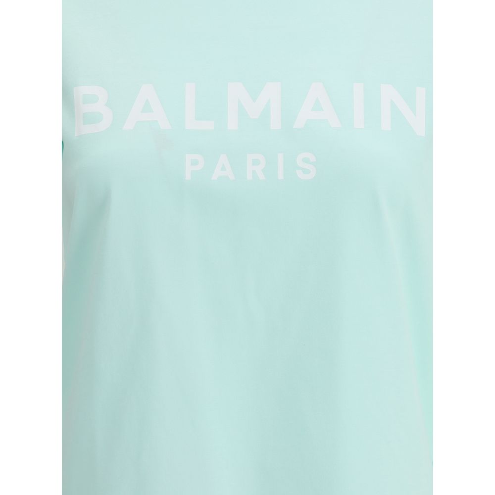 T-Shirt mit Balmain-Logo