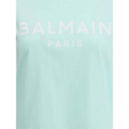 T-Shirt mit Balmain-Logo