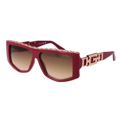 Guess Sonnenbrille aus rotem Edelstahl