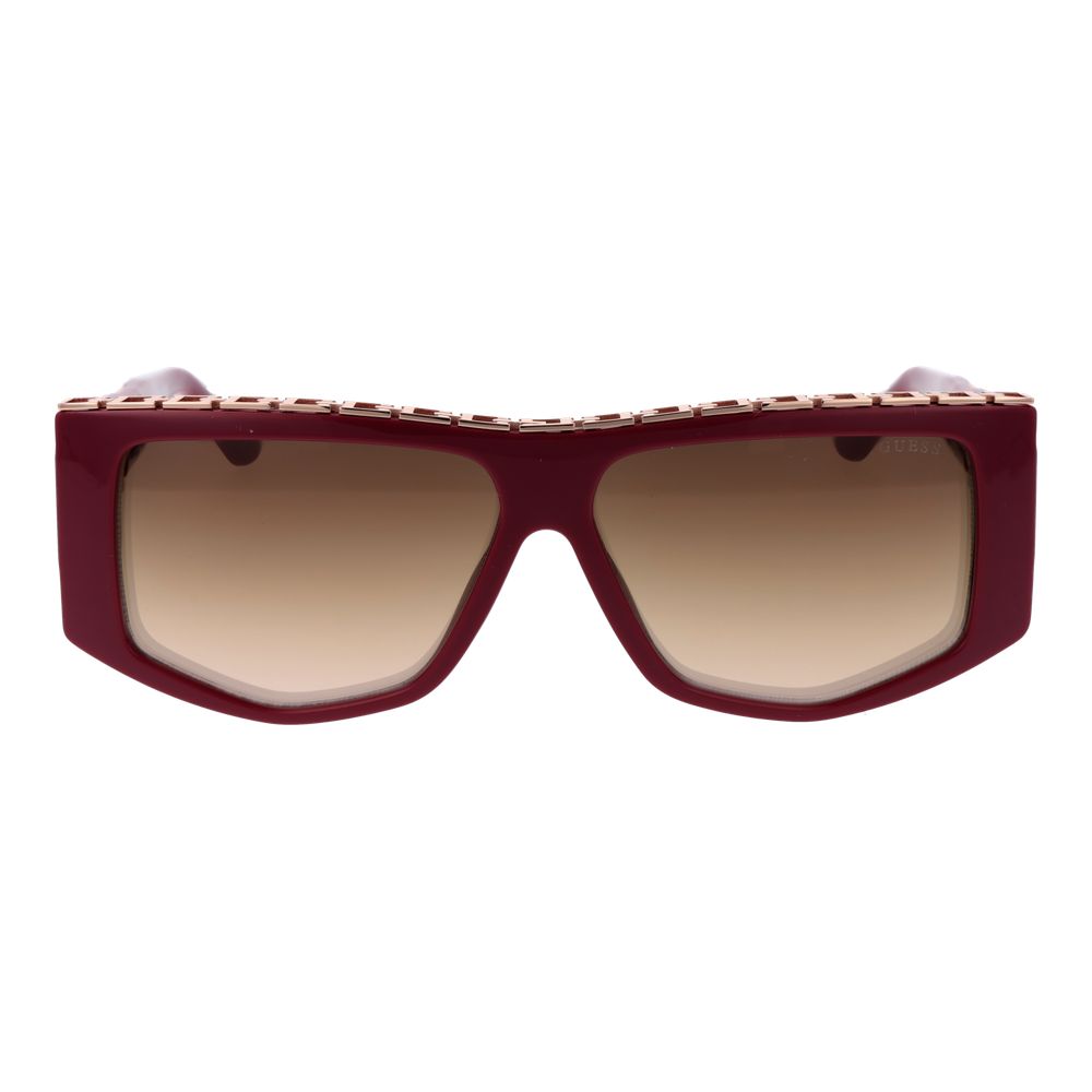 Guess Sonnenbrille aus rotem Edelstahl