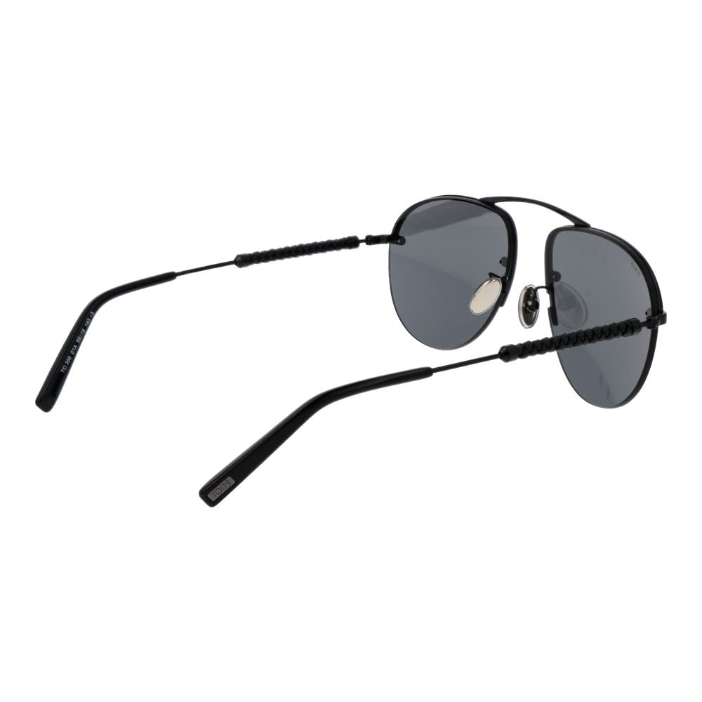 Schwarze Metallsonnenbrille von Tod's