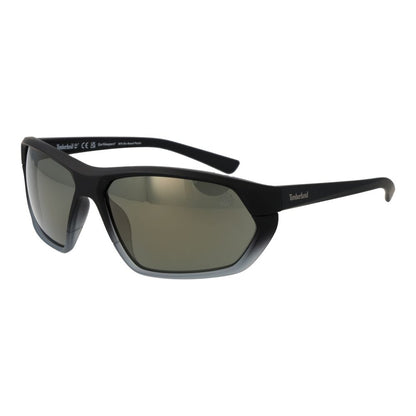 Timberland Sonnenbrille aus schwarzem Kunststoff