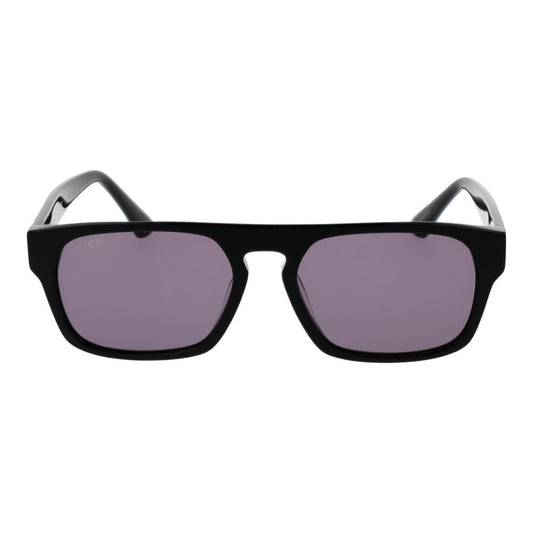 Web Schwarze Unisex-Sonnenbrille