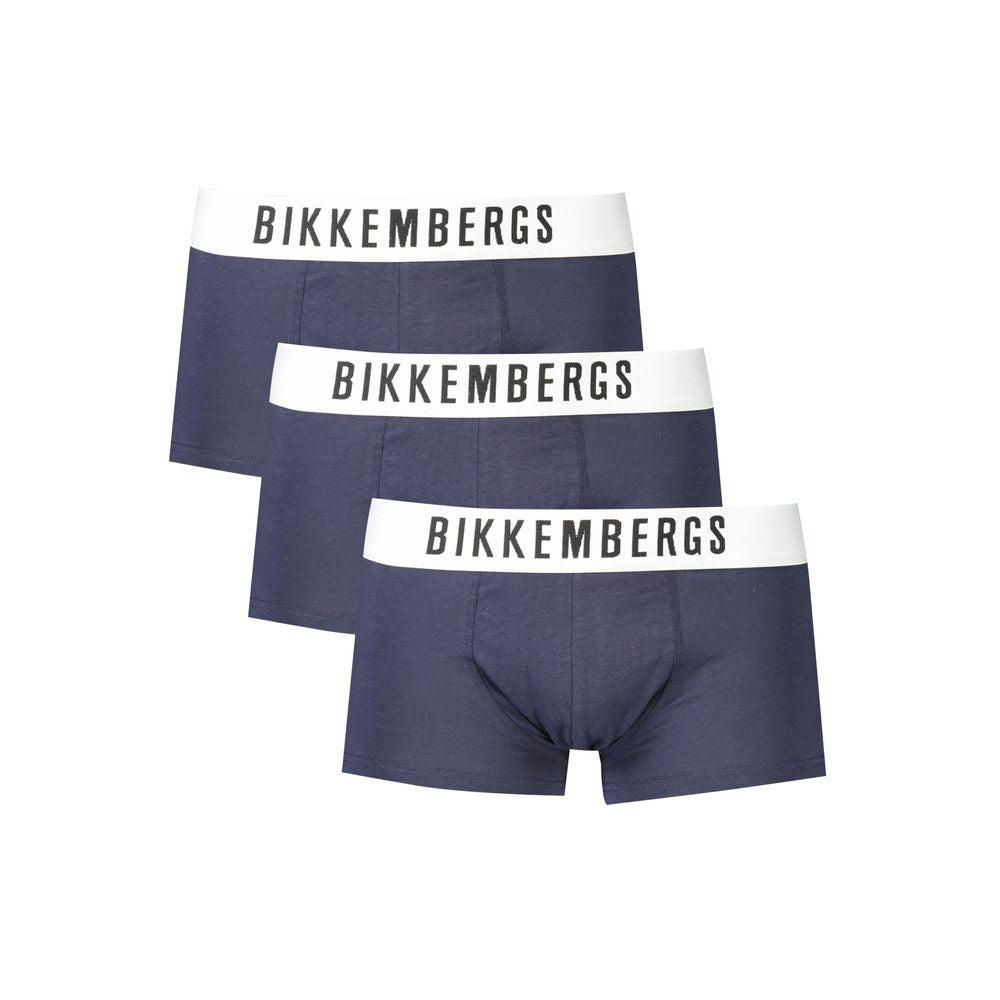 Bikkembergs – Blaue Baumwollunterwäsche