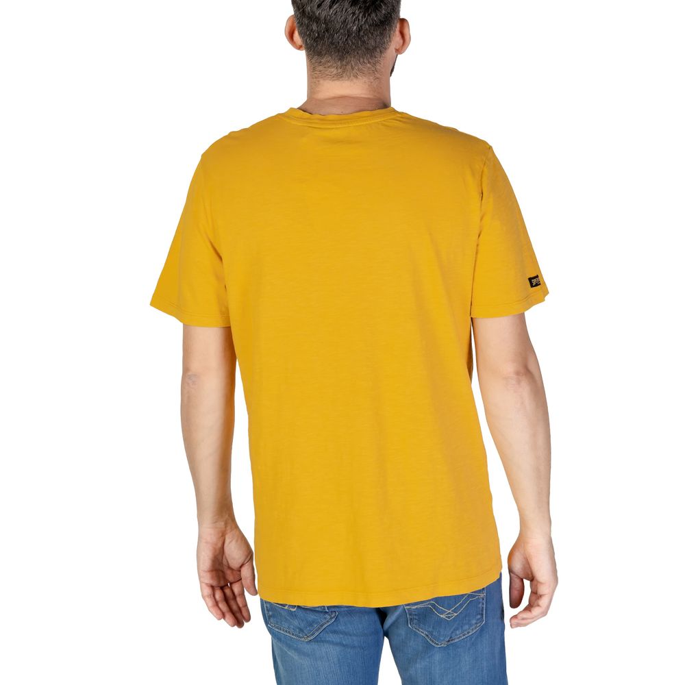 Orangefarbenes Baumwoll-T-Shirt von Superdry