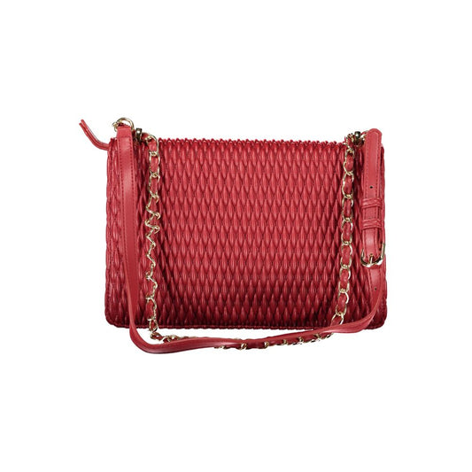 Mario Valentino Rote Polyethylen-Handtasche