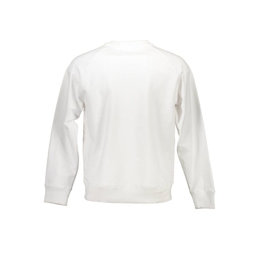 Calvin Klein Weißer Baumwollpullover für Herren