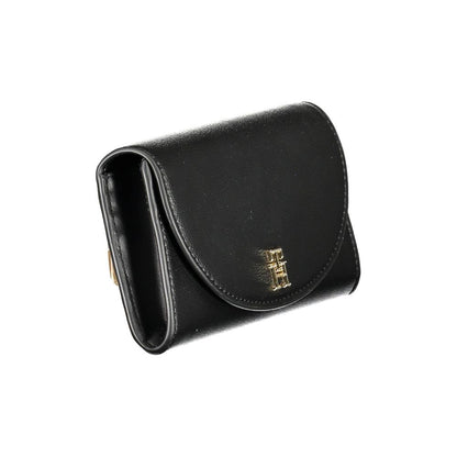 Tommy Hilfiger – Schwarze Polyethylen-Geldbörse