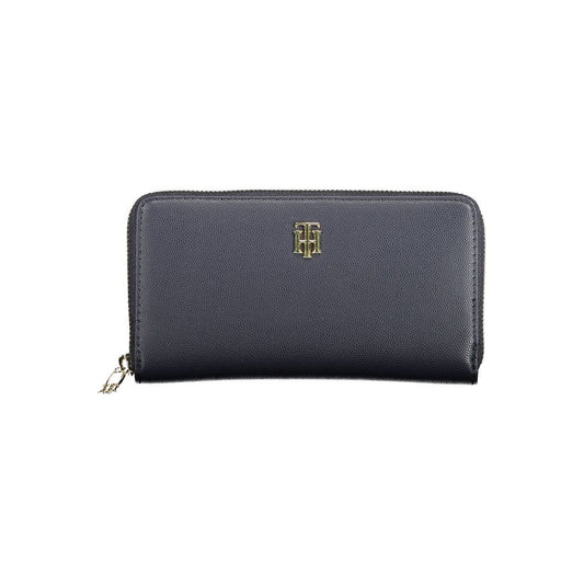 Tommy Hilfiger – Blaue Polyethylen-Geldbörse