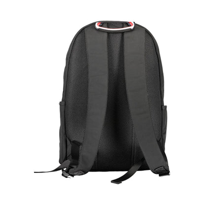 Tommy Hilfiger – Schwarzer Polyester-Rucksack