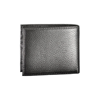 Tommy Hilfiger – Schwarze Lederbrieftasche