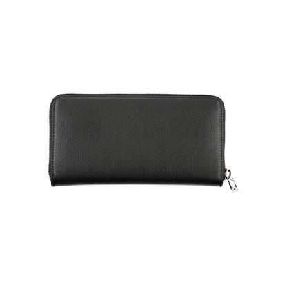 Tommy Hilfiger – Schwarze Polyester-Geldbörse