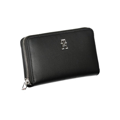 Tommy Hilfiger – Schwarze Polyester-Geldbörse