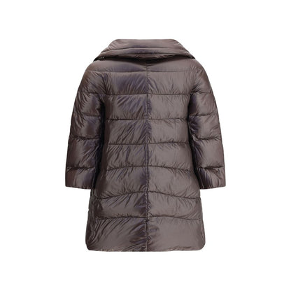Herno Brown Polyester Coat