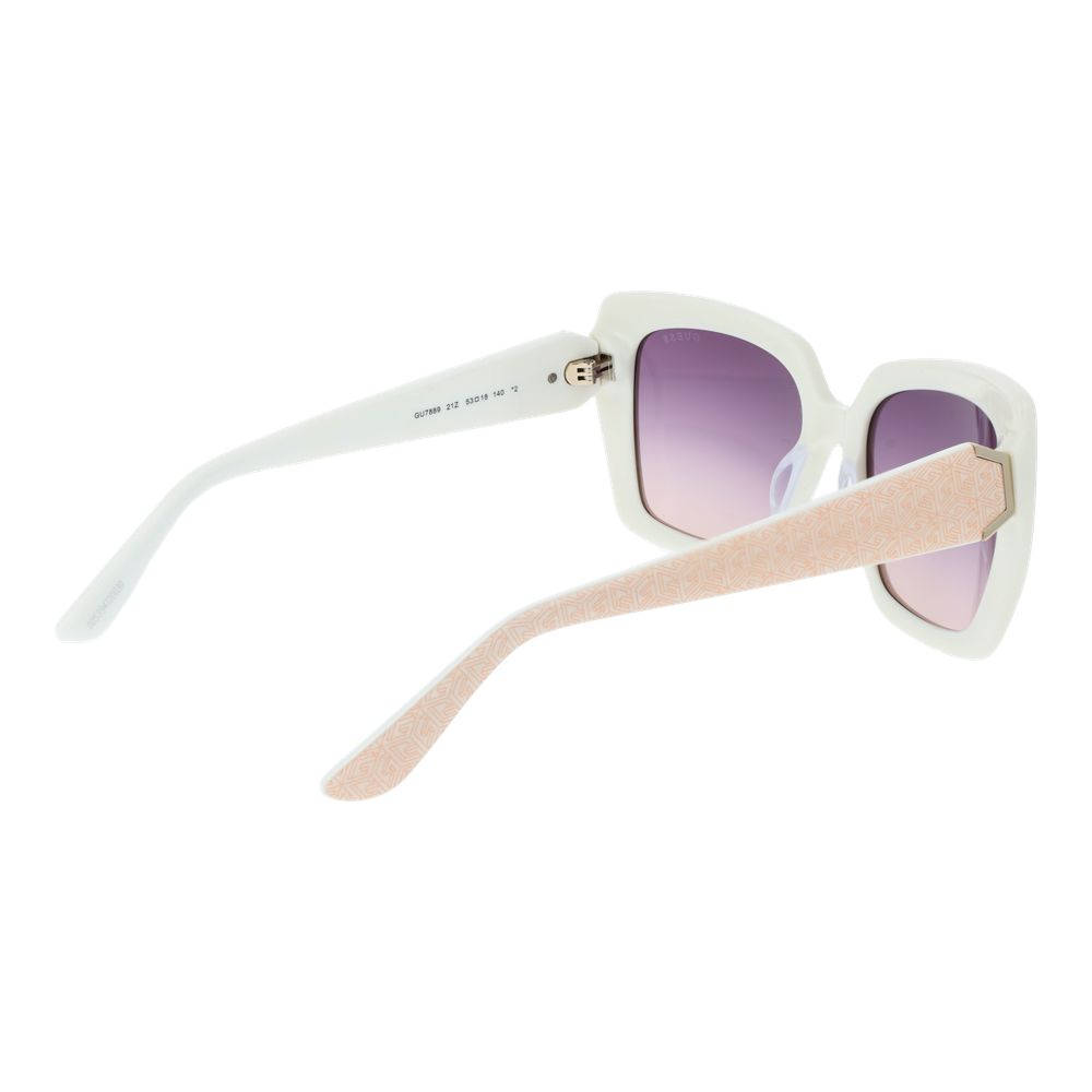 Guess – Weiße Sonnenbrille für Damen