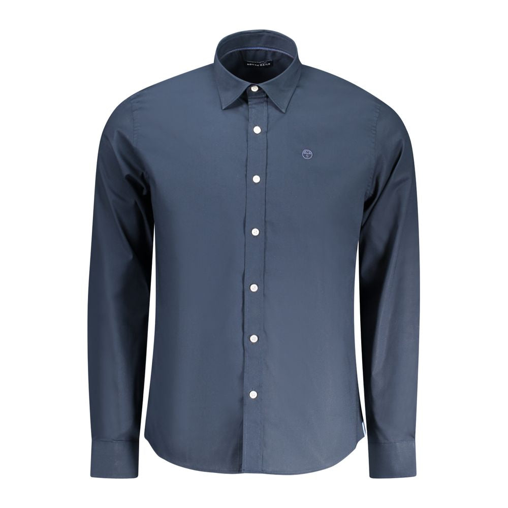 North Sails Blue Cotton Shirt