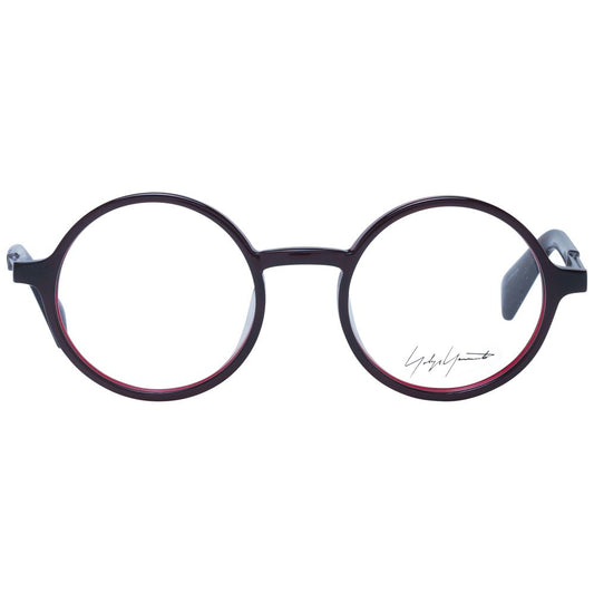 Yohji Yamamoto Rote Unisex-Brillenfassung