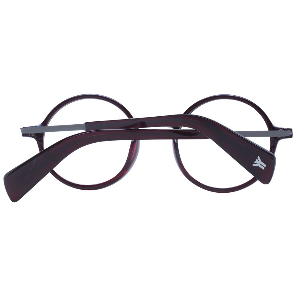 Yohji Yamamoto Rote Unisex-Brillenfassung